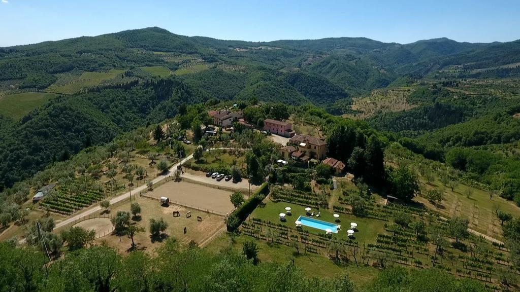 Vila Podere Il Poggiolo Rufina Exteriér fotografie